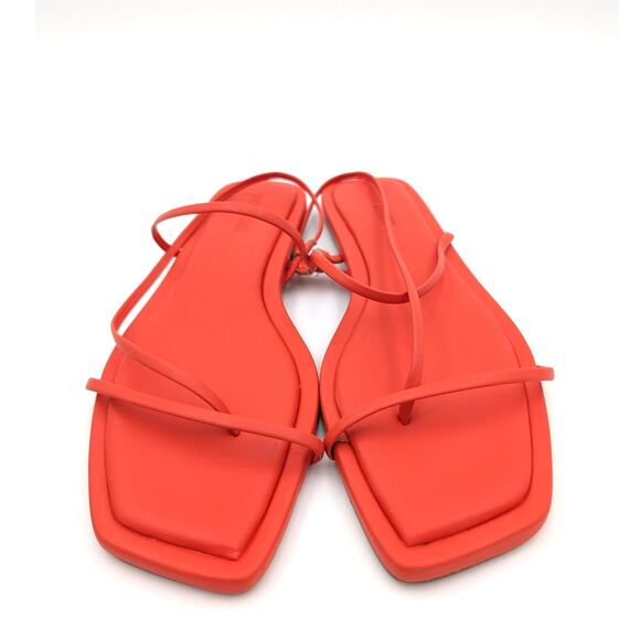 Steve Madden Lynley Women's Slingback Sandals Square Toe Orange Size US8.5M - Picture 2 of 12